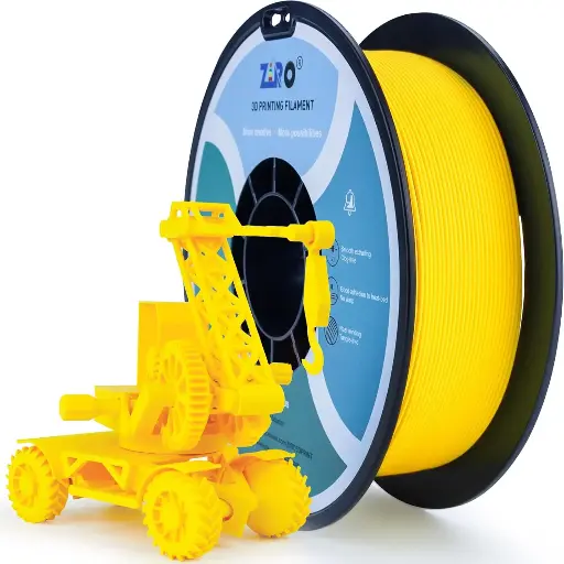 Ziro Matte PLA Yellow - 1KG 1.75MM
