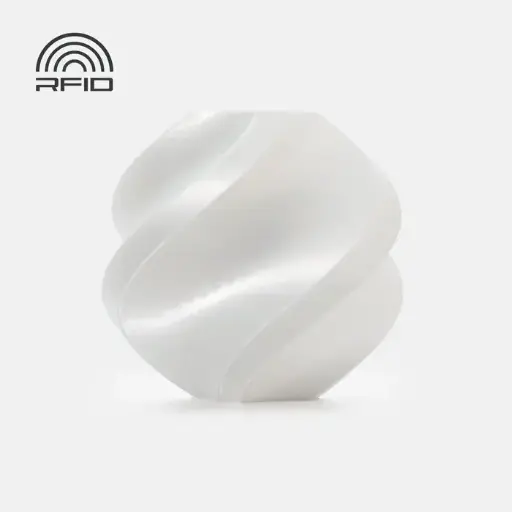 Bambu Silk PLA White- 1KG 1.75MM 