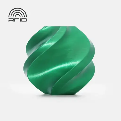 Bambu Silk PLA Candy Green- 1KG 1.75MM  