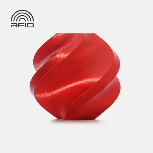 Bambu Silk PLA Candy Red- 1KG 1.75MM
